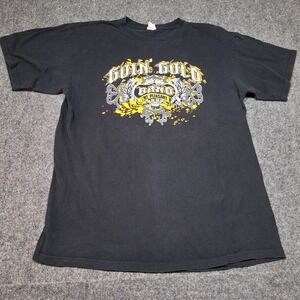 Vtg 90s Century Media Black T Shirt SZ L German Heavy‎ Metal Record Label